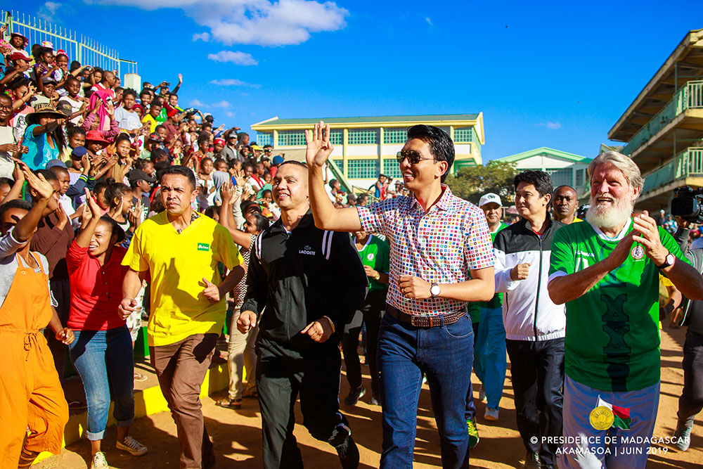 CAN 2019 : le Président Andry Rajoelina soutient l’équipe nationale