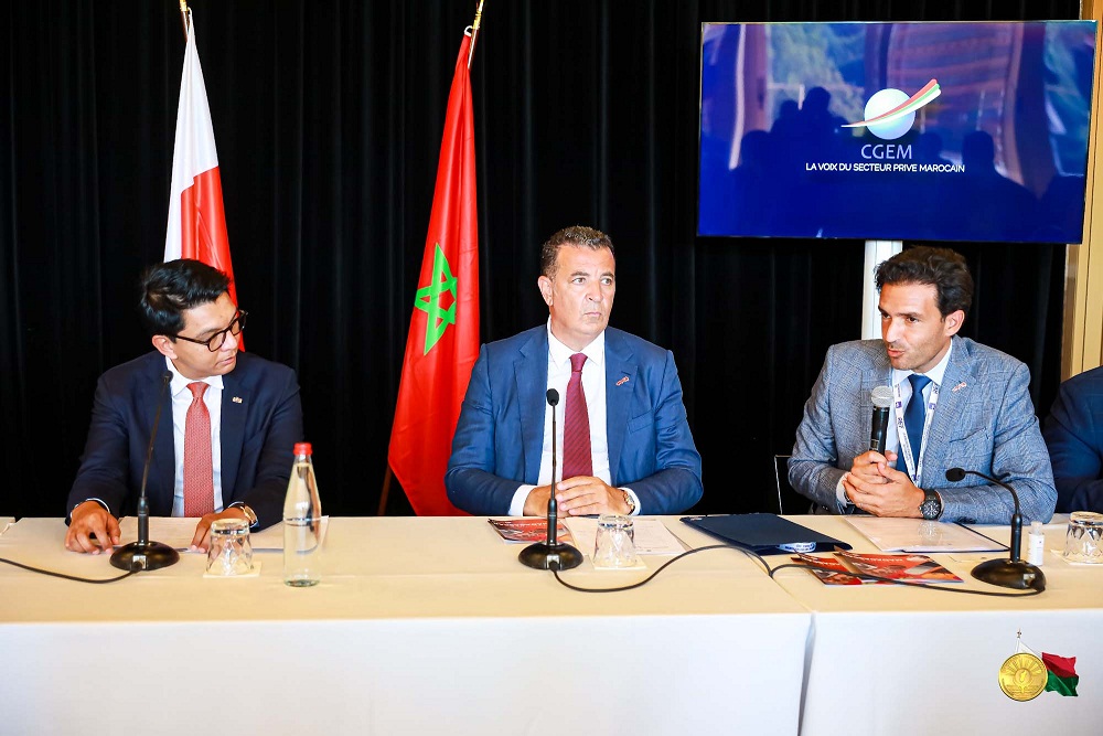 Rencontre entre la délégation malagasy et le patronat marocain