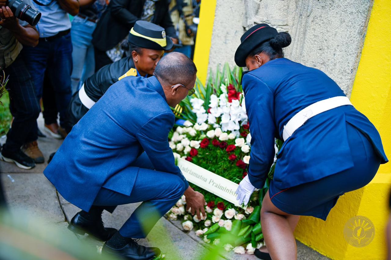 Fanamarihana ofisialy ny hetsika fahatsiarovana ny tolom-panafahana 1947