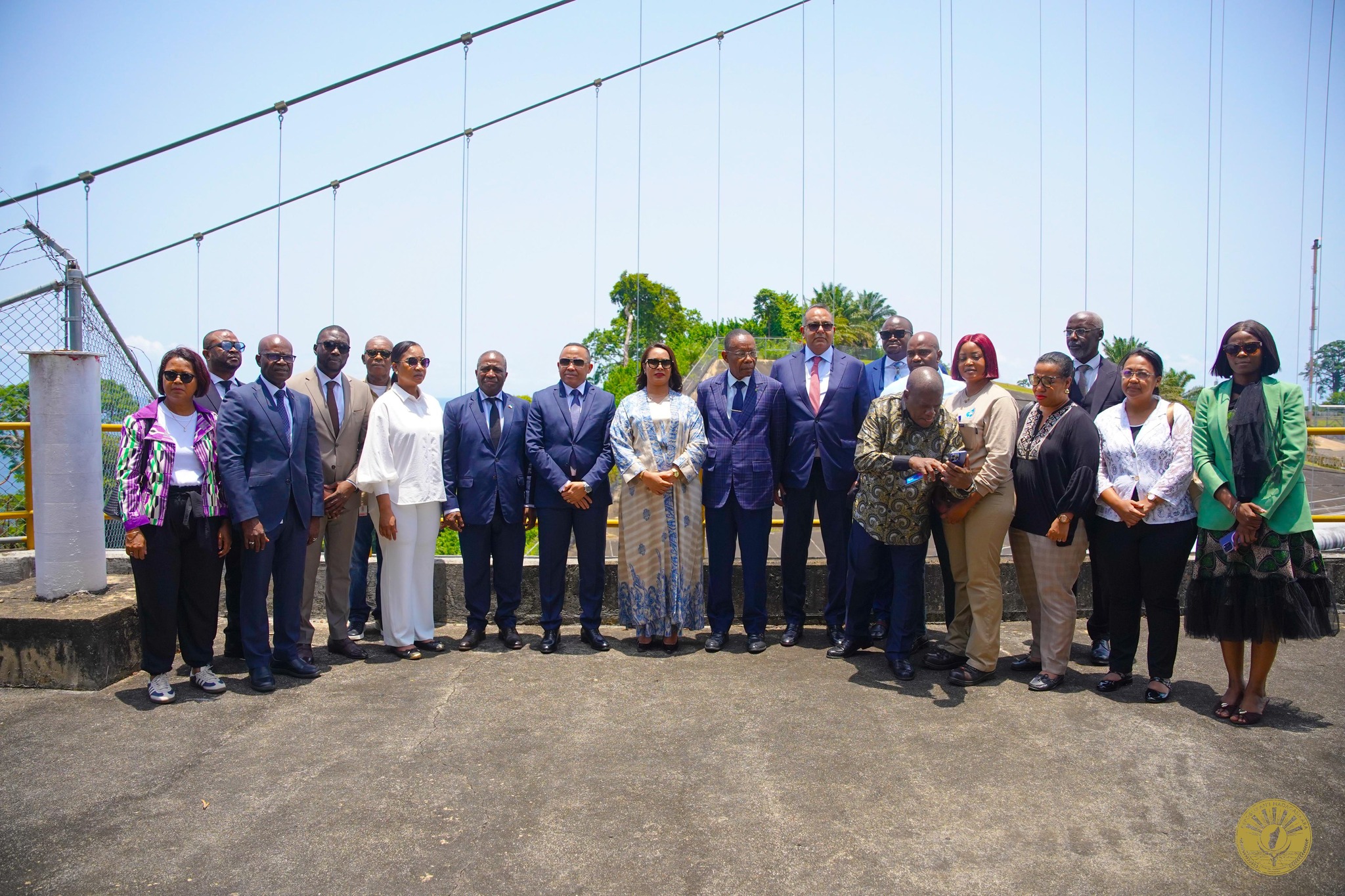 Fitsidihan'ny Filohan'ny Fanavaozana ny ivon-toerana na toby indostrialy lehibe famokarana solitany tao Punta Europa, tany Malabo, Guinée Equatoriale
